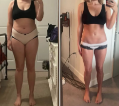 Melissa before and after